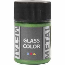 Glass Color Metal, green, 35ml 