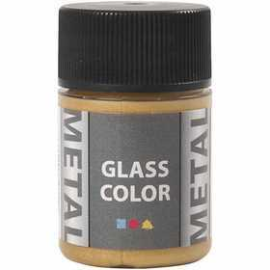 Glass Color Metal, gold, 35ml 