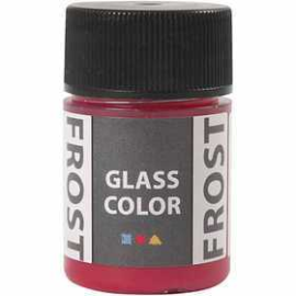 Glass Color Frost, red, 35ml 
