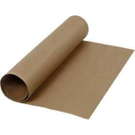 Faux Leather Paper, W: 50 cm, 350 g/m2, dark brown, 1m Various papers