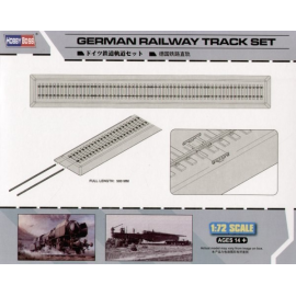 German Railway Track Set Military model kit