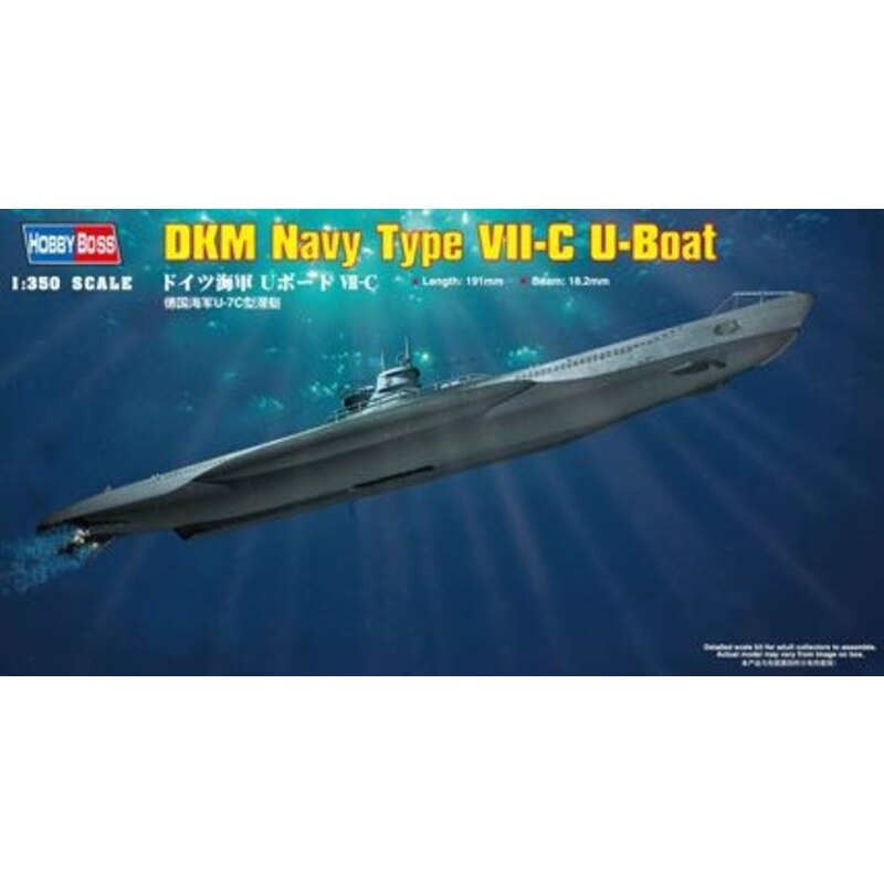 DKM Type VIIC U-Boat Model kit