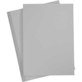 Card, A4 210x297 mm, 180 g, steel grey, 20sheets 