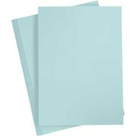 Paper, light blue, A4 210x297 mm, 70 g, 20pcs Various papers