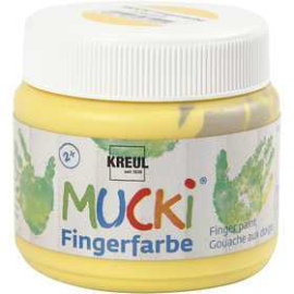 Finger Paint, yellow, 150ml Painting