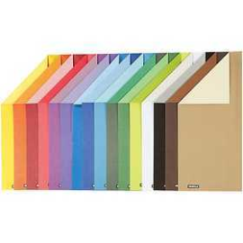 Color Bar Card, A4 210x297 mm, 250 g, one coloured, 16mixed sheets 