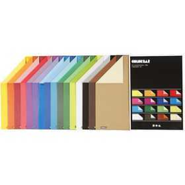 Color Bar Paper, A4 210x297 mm, 100 g, asstd colours, one colored, 160mixed sheets 
