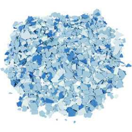 Terrazzo flakes, blue, 90g Painting