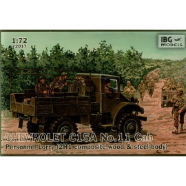 Chevrolet C.15A No.11 Cab Personnel Lorry (2H1 composite wood & steel body) Model kit