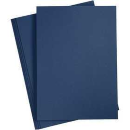 Card, blue, A4 210x297 mm, 220 g, 10pcs Various papers