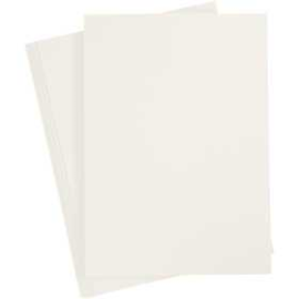Card, off-white, A4 210x297 mm, 220 g, 10pcs Various papers