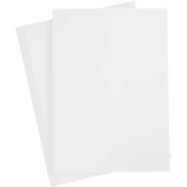 Card, white, A4 210x297 mm, 220 g, 10pcs Various papers