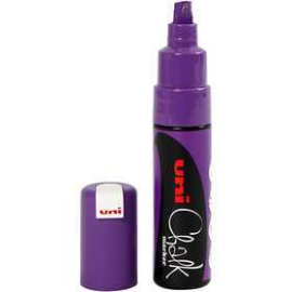 Chalk Pen, line width: 8 mm, purple, 1pc Marker