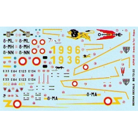 Dassault/Dornier Alpha Jet (4) ETO 00/008 60th Anniversary 1996 E.T. 1/8 1995 E.T 2/8 `Nice′ 1995 ETO 00/008