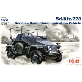 Sd.Kfz.223 radio communication vehicle Model kit