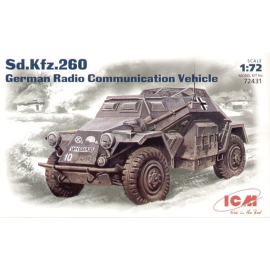 Sd.Kfz.260 Radio communication vehicle Model kit