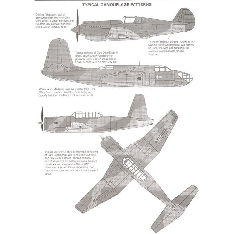 USAAF Aircraft wwII European Theatre