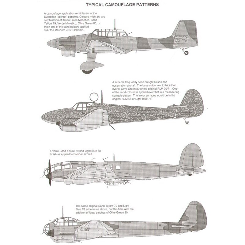 Luftwaffe Aircraft North Africa/Mediterranean Theatre