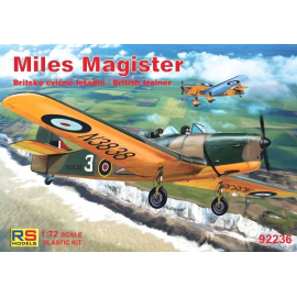 Miles Magister with PE parts Model kit