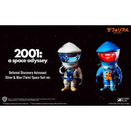 2001, Space Odyssey Figurine Artist Defo-Real Series DF Astronaut Silver & Blue Ver. 15 cm