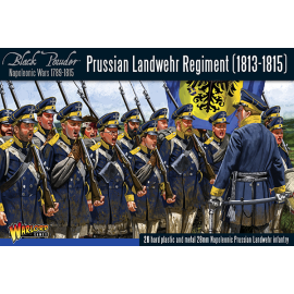 Prussian Landwehr Regiment 1813-1815 Add-on and figurine sets for figurine games