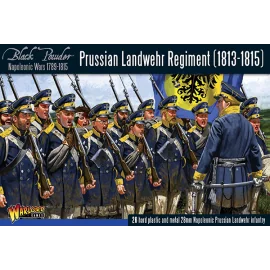 Prussian Landwehr Regiment 1813-1815 Add-on and figurine sets for figurine games