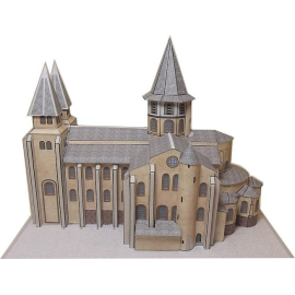 Model Abbey Sainte Foy Conques (12) Building model kit
