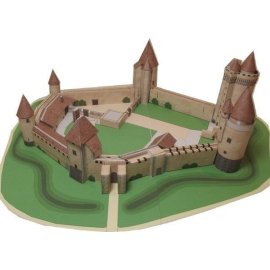 Model Castle of Blandy les Tours (77) Building model kit