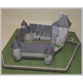 Model Château de la Chapelle d'Angillon (18) Building model kit