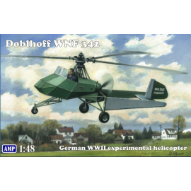 Doblhoff WNF 342, WWII German experimental helicopter Model kit