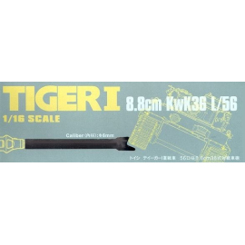 Tigers 8.8cm KwK36 L / 56 Caliber: 6mm Figure