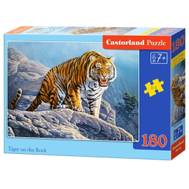 Tiger on the Rock, Puzzle 180 Teile 