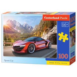 Sports Car, Puzzle 100 Teile 
