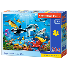 Tropical Underwater World, Puzzle 200 Teile 