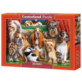 Dog Club, Puzzle 3000 Teile 