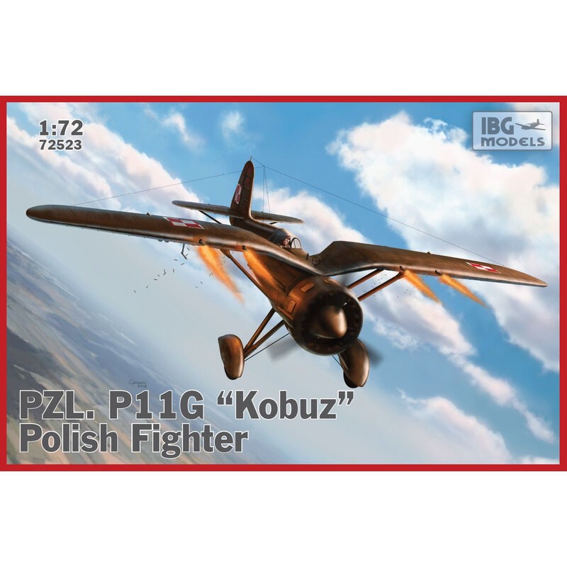 PZL P.11g "Kobuz" - Polish Fighter Plane Model kit