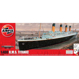 R.M.S Titanic Gift Set. Includes glue, paints, and brushes Model kit