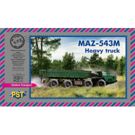 MAZ-543M Heavy truck Model kit