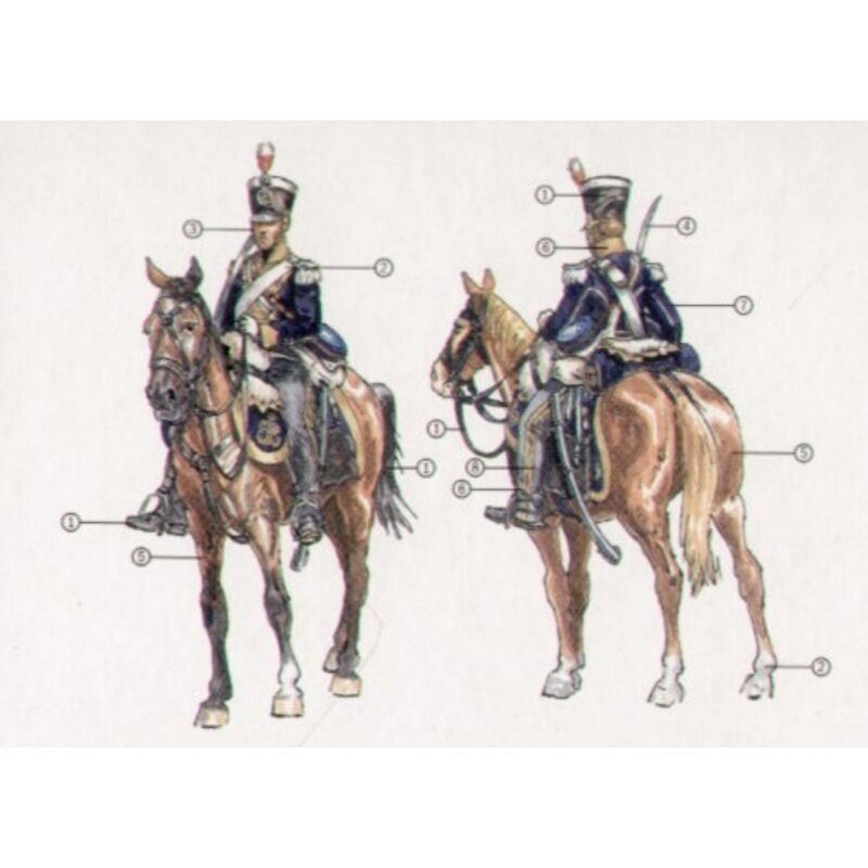 IT6094 Napoleonic Wars British Light Cavalry 1815