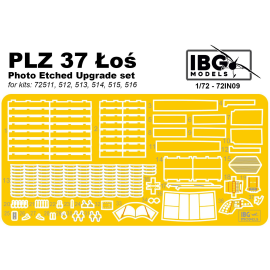 PE Upgrade set for PZL P.37 Los (designed to be used with IBG Models kits) 