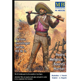 Outlaw Gunslinger 3 Pedro Melgoza, Bounty Hunter Figure