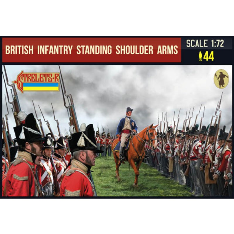 British Infantry Standing Shoulder Arms Napoleonic Figure