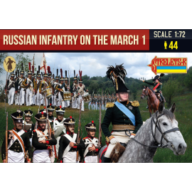 Russian Infantry on the March 1 Napoleonic Figure