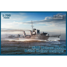 HMS Hotspur 1941 British H-class destroyer Model kit