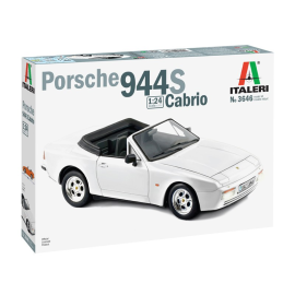 PORSCHE 944 S Cabrio COLOR INSTRUCTIONS SHEETThe Porsche 944 was in production from 1982 to 1991 and was an evolution of the ear