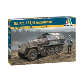 Sd.Kfz.251/8 Ausf.C Ambulance The Sd.Kfz.251 half-track was an armored fighting vehicle (AFV), which was deployed by the Wehrmac