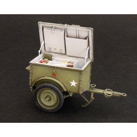 US Telephone trailer K-38 Model kit