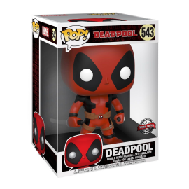 Deadpool Super Sized POP! Vinyl figurine Two Sword Red Deadpool 25 cm Pop figures
