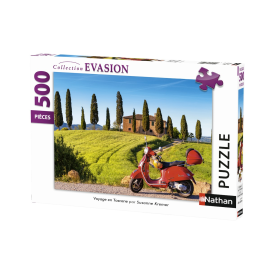 Puzzle N 500 p - Travel in Tuscany 