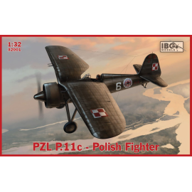 Back in stock! PZL P.11c Polish Fighter Several Facts about the kits:- First ever injection plastic model of the legendary P.11c